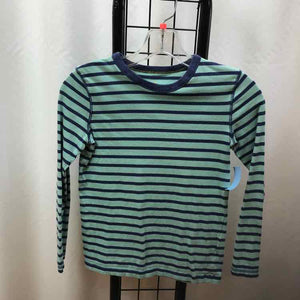 Boden Baby Blue Stripe Child Size 9/10 Boy's Shirt