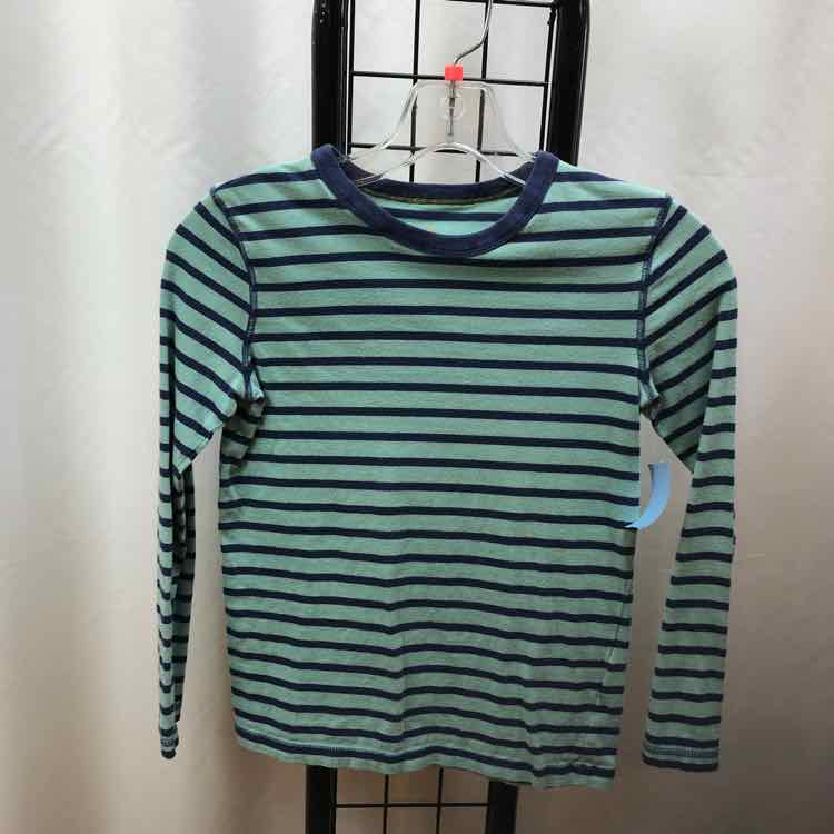 Boden Baby Blue Stripe Child Size 9/10 Boy's Shirt