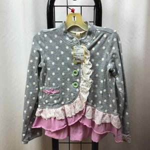 Matilda Jane Gray dogs Child Size 4 Girl's Jacket/Blazer