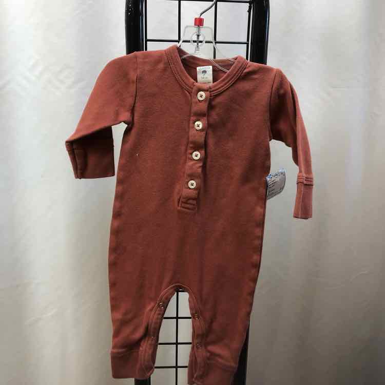 Kate Quinn orangics Red Solid Child Size 3-6 Months Boy's Pajamas