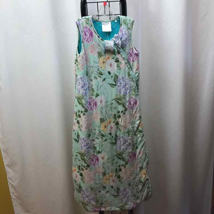 Posh Peanut Baby Blue Floral Child Size 12-18 m Girl's Pajamas