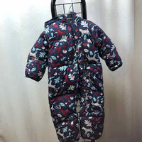 Columbia Navy Patterned Child Size 12-18 m Girl's Outerwear
