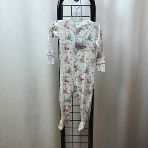 Kissy Kissy White Christmas Child Size 12-18 m Boy's Pajamas