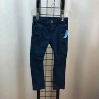 Okaidi Blue Solid Child Size 3 Boy's Pants