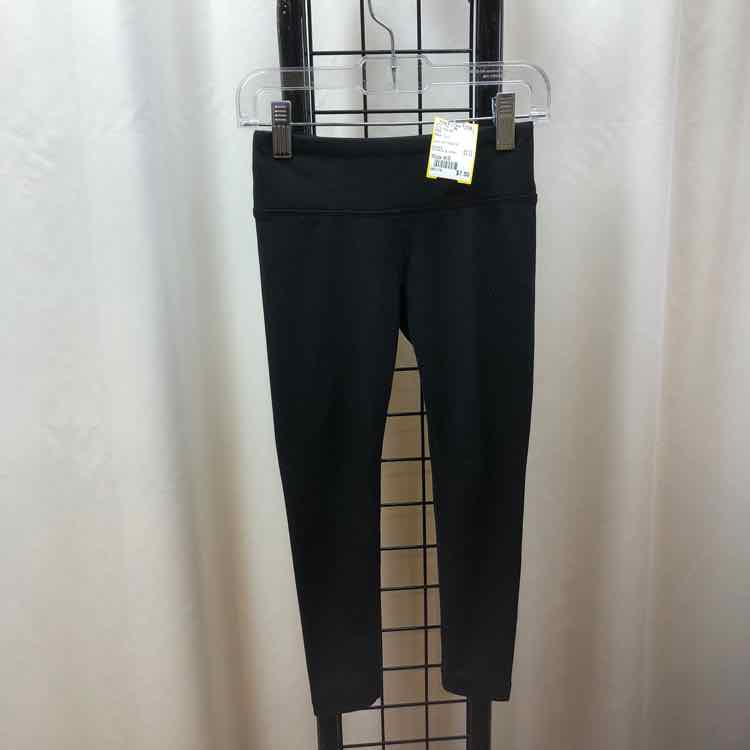 DSG Black Solid Child Size 4/5 Girl's Leggings