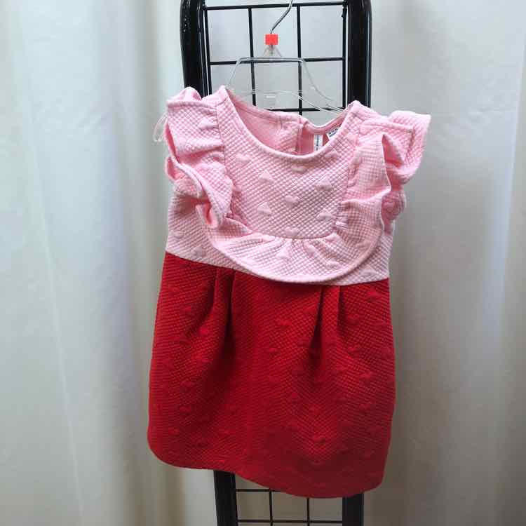 Janie and Jack Pink Quilted Child Size 18-24 m Girl's Dress