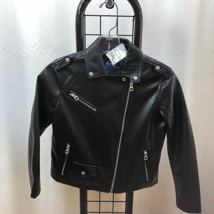 Scoop Kids Black Solid Child Size 7/8 Girl's Jacket/Blazer