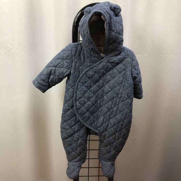 Gap Blue Quilted Child Size 3-6 Months Boy's Outerwear