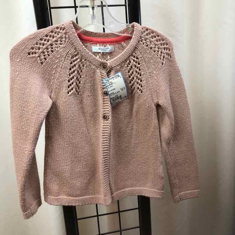 baby Boden Pink Solid Child Size 2/3 Girl's Sweater