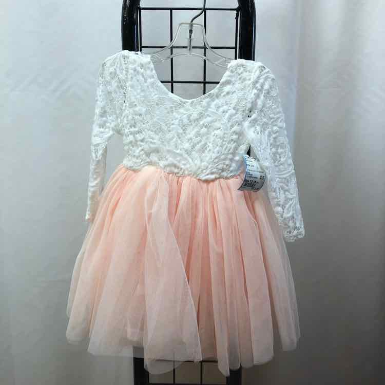 White Lace Child Size 12-18 m Girl's Dress