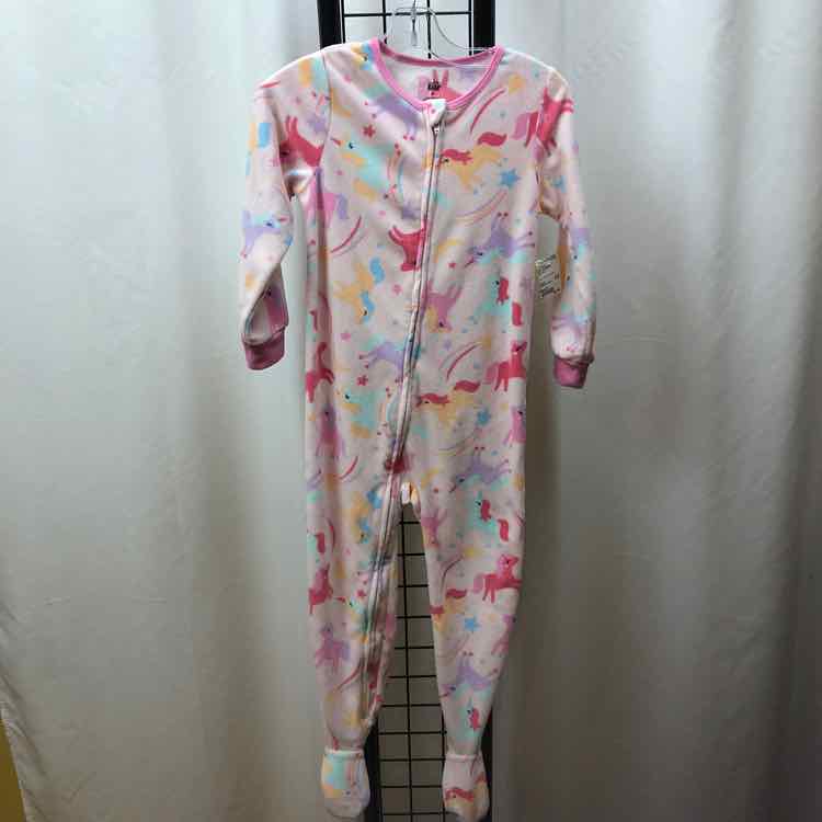 Kid's Headquarters Pink Patch Child Size 5 Girl's Pajamas