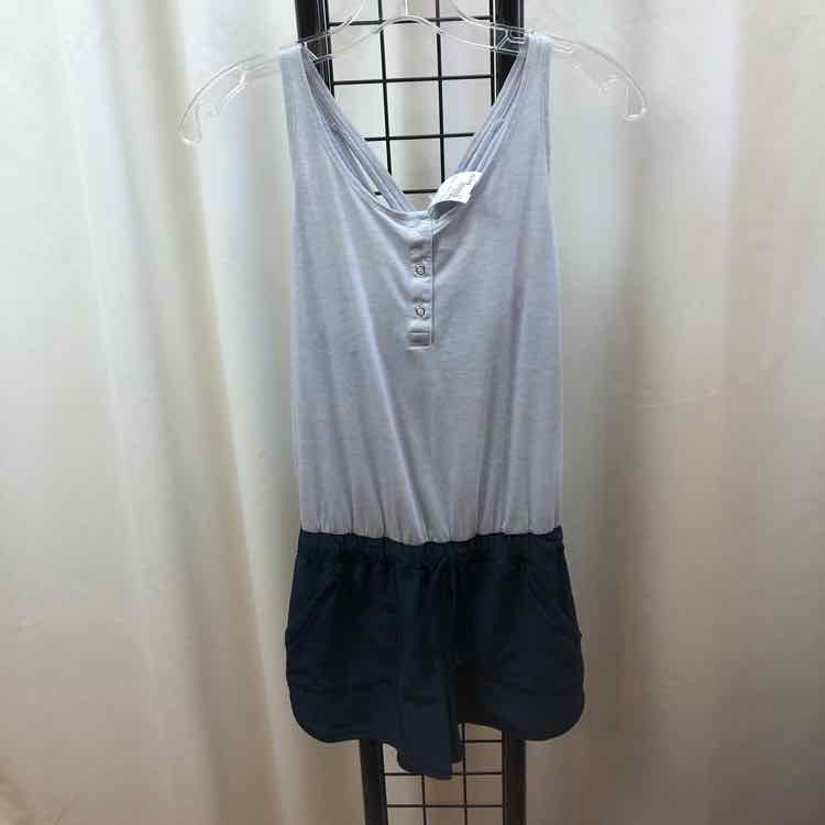 Ivivva Gray Heathered Child Size 12 Girl's Romper