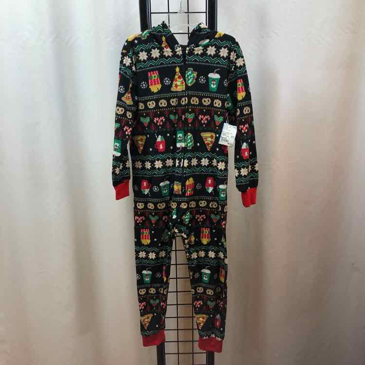 Cat & Jack Black Christmas Child Size 4/5 Boy's Pajamas
