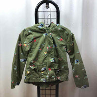 Gap Green Floral Child Size 8 Girl's Jacket/Blazer