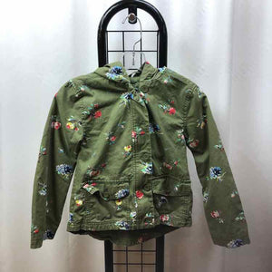 Gap Green Floral Child Size 8 Girl's Jacket/Blazer