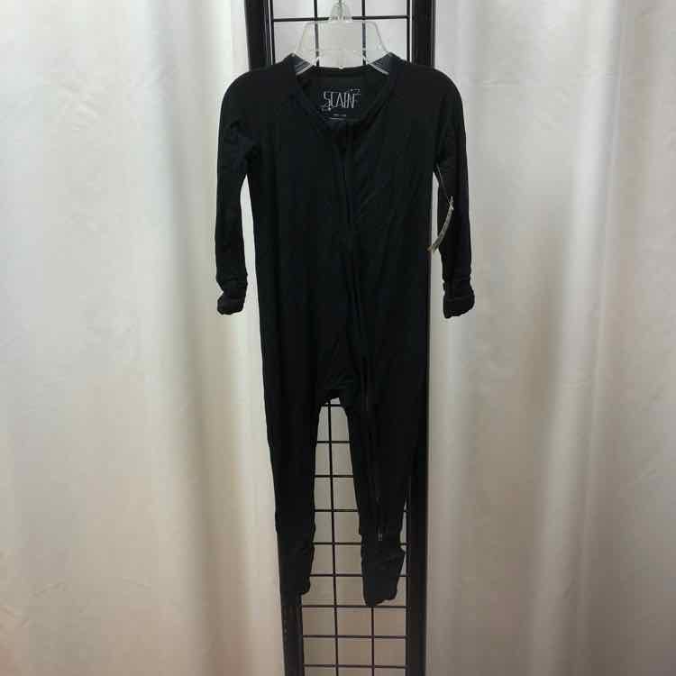 Black Solid Child Size 6-12 m Girl's Outfit