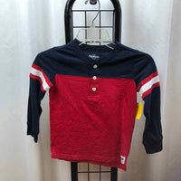 Oshkosh Red Solid Child Size 7 Boy's Shirt