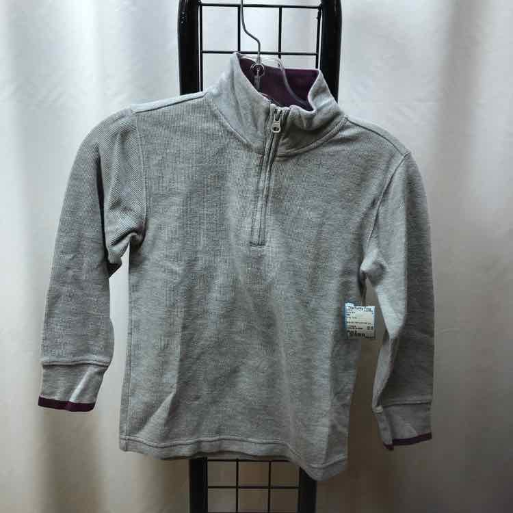 Gap Gray Solid Child Size 6 Boy's Shirt