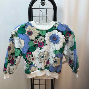 Gap Blue Floral Child Size 6/7 Girl's Sweatshirt