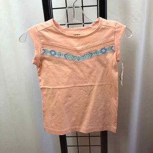 Carter's Pink Solid Child Size 4 Girl's Shirt