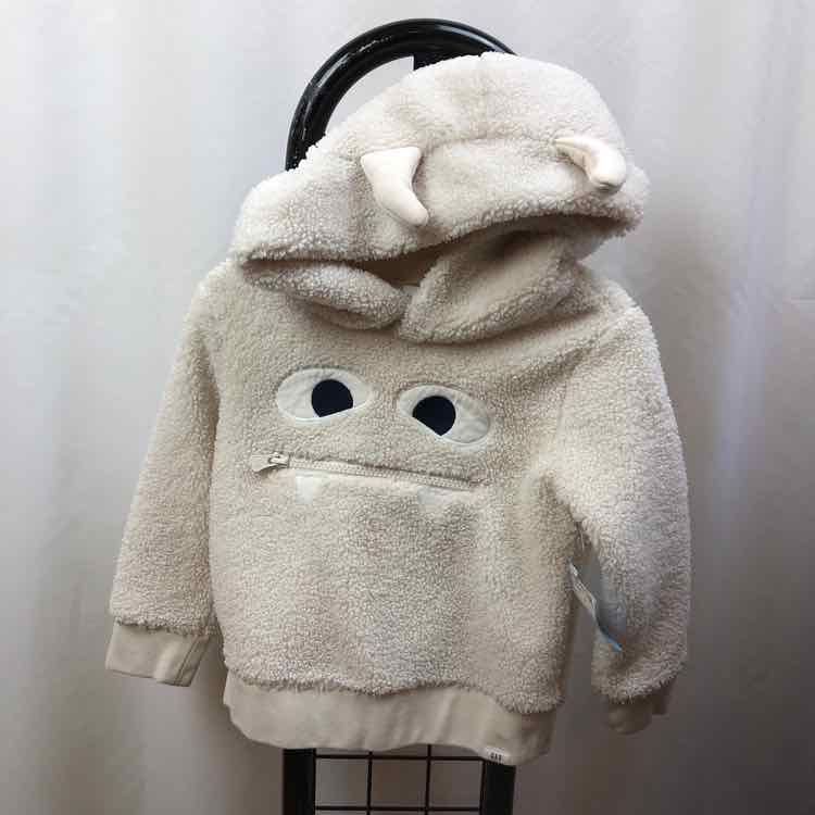 Gap White Patch Child Size 3 Boy's Sweatshirt