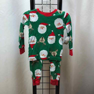 Carter's Green Christmas Child Size 2 Boy's Pajamas
