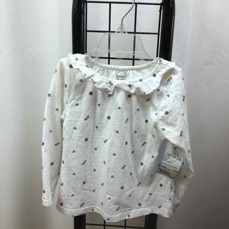 Obaibi White Dotted Child Size 24 m Girl's Shirt