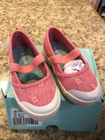 Dr. Scholls Pink Floral Child Size 8 Girl's Shoes
