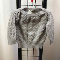 Kate Quinn orangics Gray Patterned Child Size 6-12 m Girl's Sweater