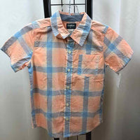 Oshkosh Pink Plaid Child Size 8 Boy's Shirt
