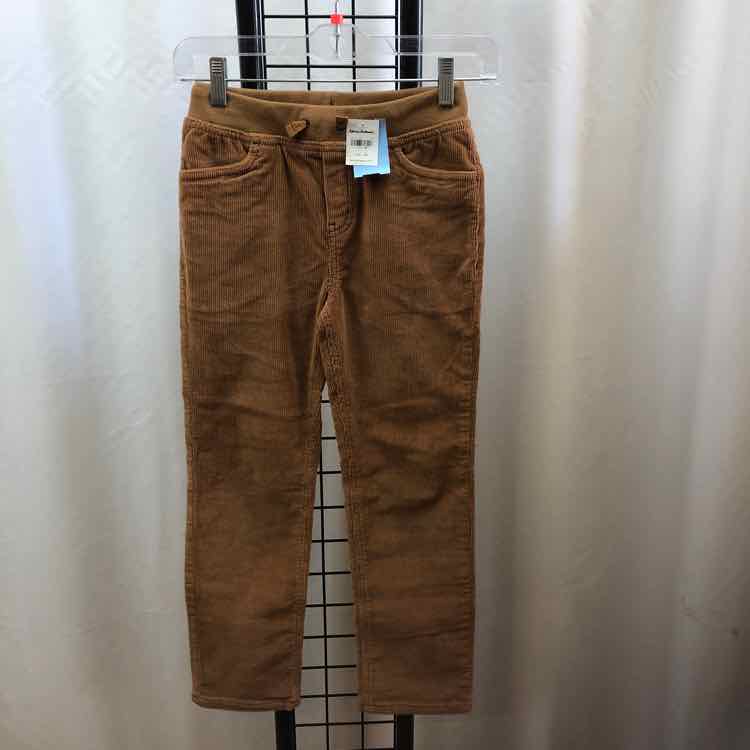Hanna Andersson Brown Solid Child Size 8 Boy's Pants