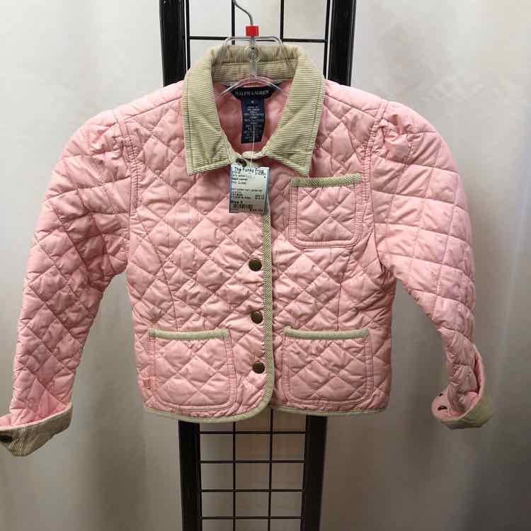 Ralph Lauren Pink Quilted Child Size 6 Girl's Jacket/Blazer