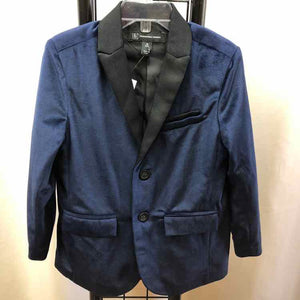 Inc. Blue Solid Child Size 5/6 Boy's Sport Coat