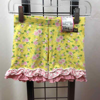 Matilda Jane Yellow Floral Child Size 4 Girl's Shorts