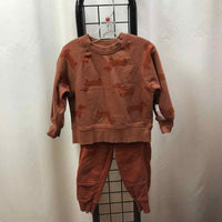 Hanna Andersson Rust dogs Child Size 3 Boy's Jogging Suit