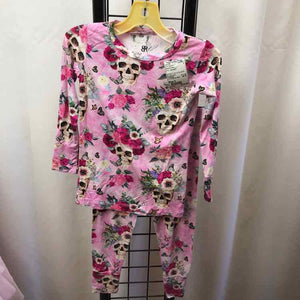 bums & roses Pink Halloween Child Size 3 Girl's Pajamas