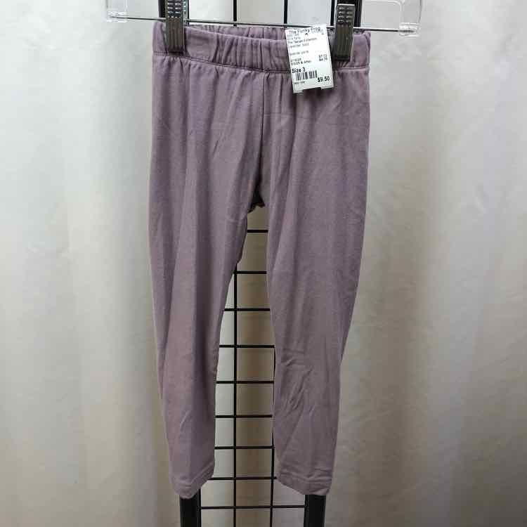 The Teacam Collection Lavender Solid Child Size 3 Girl's Pants