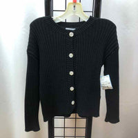 bums & roses Black Solid Child Size 2 Girl's Sweater