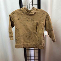 Zara Brown Dotted Child Size 4 Boy's Sweatshirt