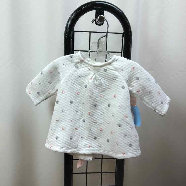 Obaibi White Patterned Child Size 3 m Girl's Outfit