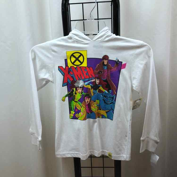 marvel White Character Child Size 6 Boy's Shirt