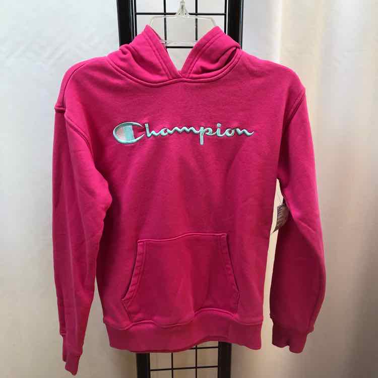 Champion Pink Logo Child Size 10/12 Girl's Sweatshirt