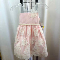 American Apperal Pink Lace Child Size 6 Girl's Outfit
