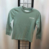 Abercrombie Green Logo Child Size 5/6 Boy's Shirt
