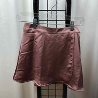 SO Pink Solid Child Size 10/12 Girl's Skirt