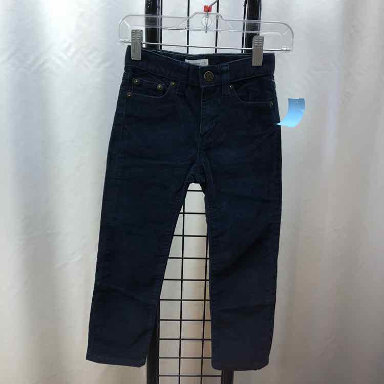 Crew Cuts Navy Solid Child Size 4 Boy's Pants