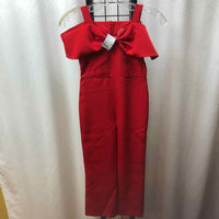 Rare Editions Red Solid Child Size 7 Girl's Outfit