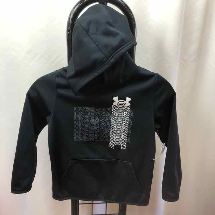 Under Armour Black Logo Child Size 6 Boy's Sweatshirt