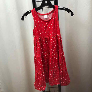 Hanna Andersson Red Dotted Child Size 6/7 Girl's Dress