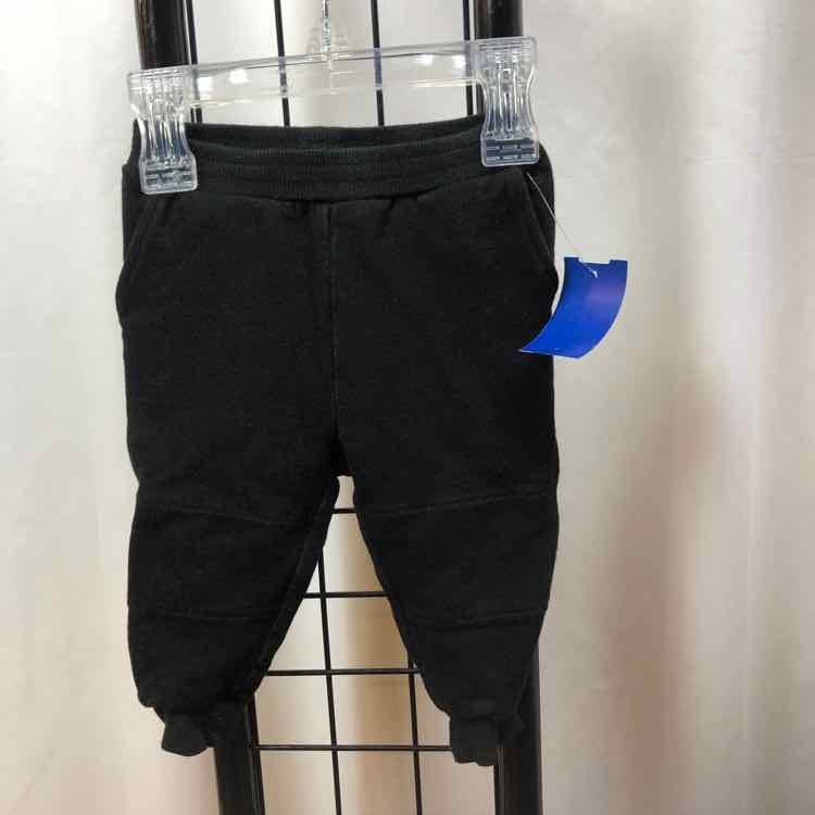 Little sleepies Black Solid Child Size 3-6 Months Boy's Sweatpants